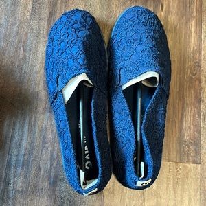 Airwalk Navy Blue Lace Flats